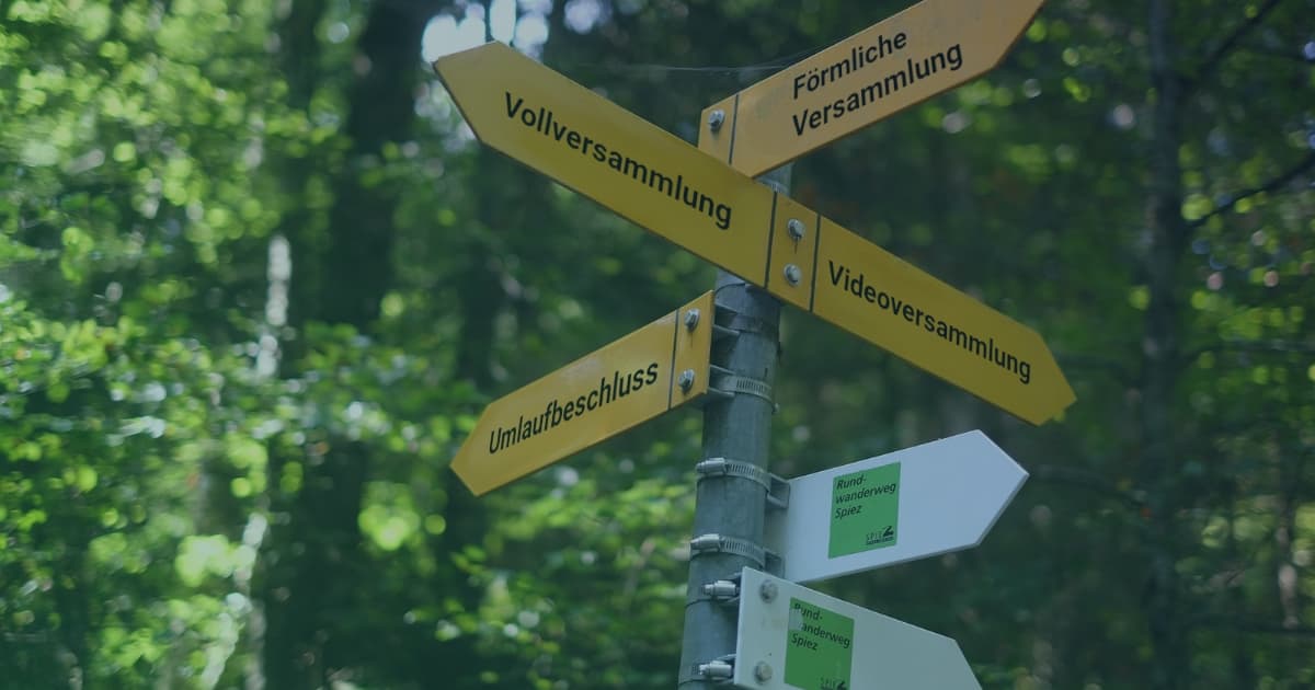 Umlaufbeschluss, Präsenzversammlung, Videoversammlung: Vor- und Nachteile